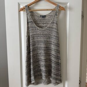 Vince Knit Sleeveless Sweater Tank Top